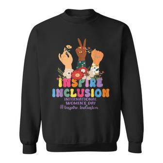 Inspire Inclusion 8 March International Women's Day 2024 Iwd Sweatshirt - Seseable