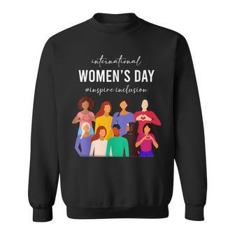 Inspire Inclusion International Women's Day 2024 For Women Sweatshirt - Seseable