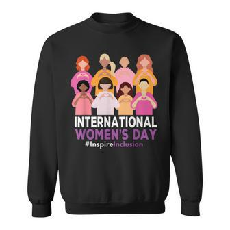 International Women's Day 2024 8 March Iwd Inspire Inclusion Sweatshirt - Seseable