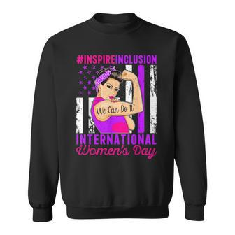 International Women's Day 2024 Inspire Inclusion 8 March Sweatshirt | Mazezy CA