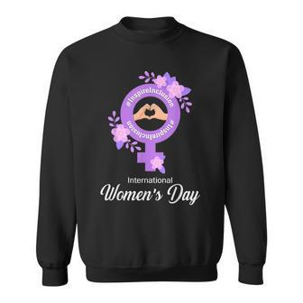 International Women's Day 2024 Inspire Inclusion Women Sweatshirt | Mazezy UK