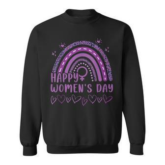 International Women's Day 2024 Women's Rainbow Sweatshirt - Seseable