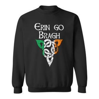 Ireland Celtic Trinity Knot Triquetra Irish Erin Go Bragh Sweatshirt - Thegiftio UK