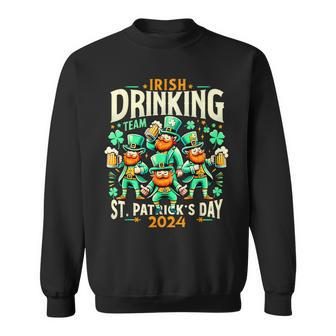 Irish Drinking Team Irish Beer Lovers St Patrick's Day 2024 Sweatshirt - Thegiftio UK