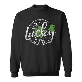 Irish Lucky Dad Father Irish St Patrick's Day Sweatshirt | Mazezy