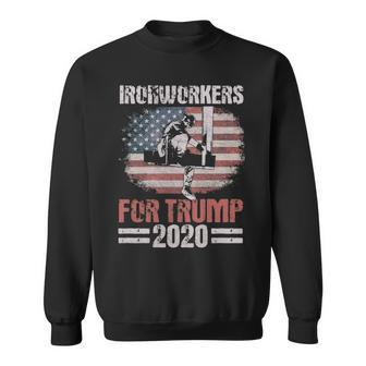 Ironworker For Trump Sweatshirt | Mazezy