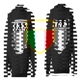 Italia Escudo Logo Parche Italia Bandera Italiana Insignia Camisa de entrenamiento - Regaloses