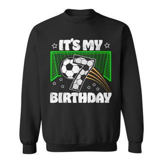 It's My 7Th Birthday Boy Soccer Football 7 Years Old Sweatshirt - Thegiftio UK