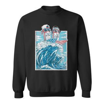 It's A Bad Day To Be A Beer Drinking Beer And Surf Sweatshirt - Monsterry UK