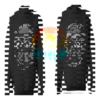 It's A Beautiful Day To Leave Me Alone Anti Social Sweatshirt - Monsterry