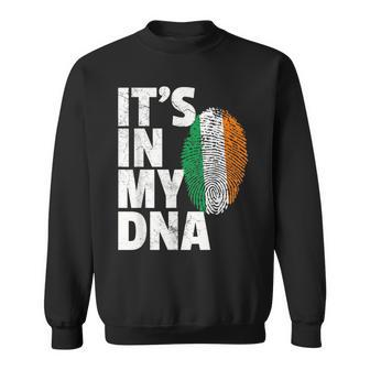 It's In My Dna Irish Ireland Flag National Pride Roots Sweatshirt - Thegiftio UK