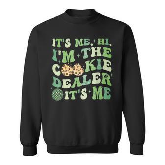 Its Me Hi Im The Cookie Dealer Girls Scout Troop Scouting Sweatshirt - Seseable