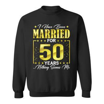 I've Been Married Couples 50 Years 50Th Wedding Anniversary Sweatshirt | Mazezy