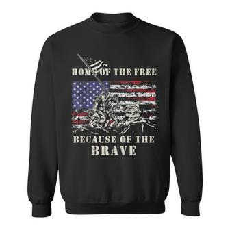Iwo Jima Wwii Veteran Memorial Day Usa Flag Army Patriotic Sweatshirt - Monsterry DE