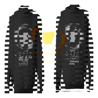 Jacksonville Arkansas Total Solar Eclipse 2024 Sweatshirt - Thegiftio