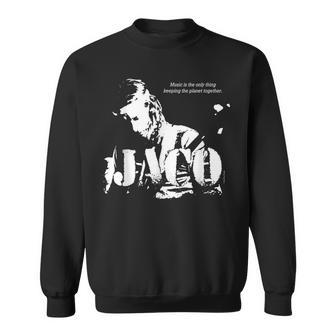 Jaco Jazz Wisdom Bassist Musician 1-Color Sweatshirt - Monsterry AU