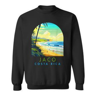 Jaco Travel Traveling Trip Summer Vacation Jaco Costa Rica Sweatshirt - Monsterry DE