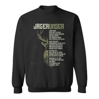 Jäger Unser Jägerunser Hunting Sweatshirt - Seseable