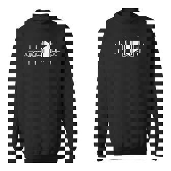 J'aime Lire Des Livres Heartbeat Pour Les Amateurs De Livres Sweater e - Cadeauxyz