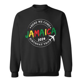 Jamaica Birthday Trip 2024 Family Matching B-Day Crew Party Sweatshirt - Monsterry CA