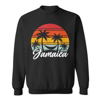 Jamaica Vintage Vacation Beach Ocean Summer Jamaica Sweatshirt - Thegiftio UK