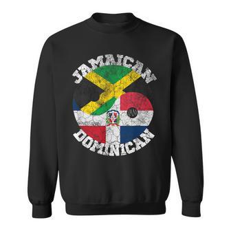 Jamaican Dominican Flag Dominican And Jamaica Flag Sweatshirt - Monsterry UK