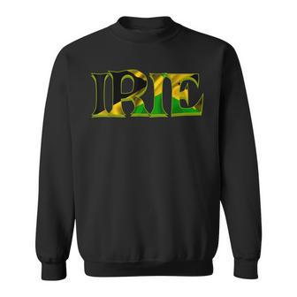 Jamaican Slang T 'Irie' Rasta Reggae Jamaican Slang Sweatshirt - Thegiftio UK
