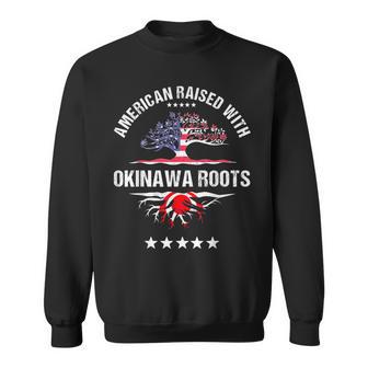 Japanese American Raised With Okinawa Roots Japan Sweatshirt - Monsterry UK