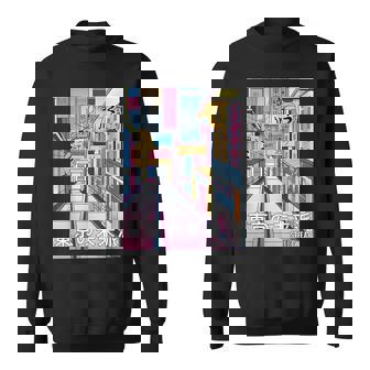 Japanese Street Cyberpunk Tokyo Streetwear Aesthetic Fashion Sweatshirt - Thegiftio
