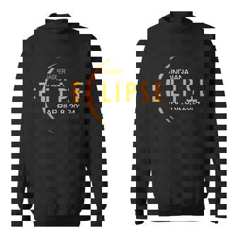 Jasper Indiana Total Solar Eclipse 2024 Sweatshirt | Mazezy