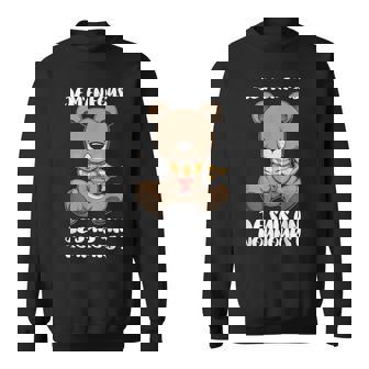 Je M'en Fous Je Suis Un Nounours Humour Peluche Animal Ours Sweater e - Cadeauxyz