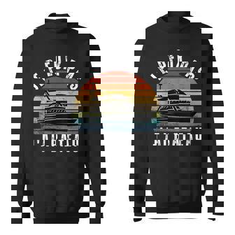 Je Peux Pas J'ai Bateau Idée Humoristique Bateau Humour Sweater e - Cadeauxyz