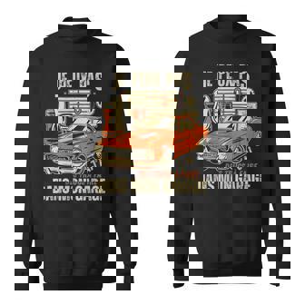Je Peux Pas J'ai Des Trucs À Faire Dans Mon Garage Humour Sweater e - Cadeauxyz