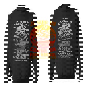 Je Suis Un Papy Motard Humour Moto Sport Homme Pépé Cadeau Sweater e - Cadeauxyz