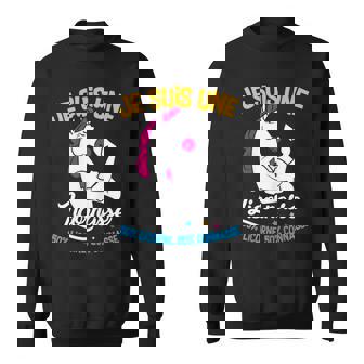 Je Suis Une Licornasse 50 Licorne 50 Connasse Humour Fée Sweater e - Cadeauxyz
