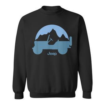 Jeep Willys Mountains Sweatshirt - Seseable