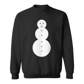 Jeezy Snowman Angry Snowman Sweatshirt - Seseable
