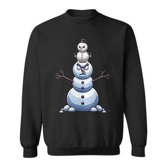 Jeezy Snowman Angry Snowman Sweatshirt - Monsterry CA