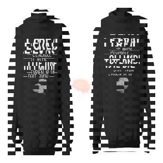 J'en Ai Marre Des Cons Marre Des Imbéciles Cerveau Humour Sweater e - Cadeauxyz