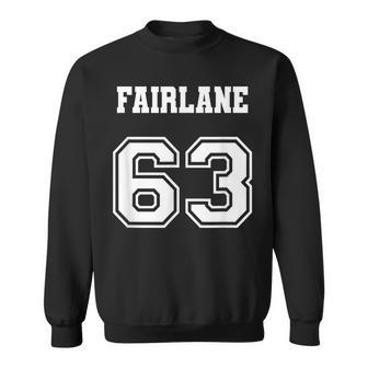 Jersey Style 63 1963 Fairlane Old School Classic Muscle Car Sweatshirt - Monsterry CA