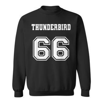 Jersey Style Thunderbird 66 1966 Muscle Classic Car Sweatshirt - Monsterry UK