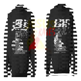 Jesus Raves Electronic Music Edm Festival Dj Camisa de entrenamiento - Regaloses