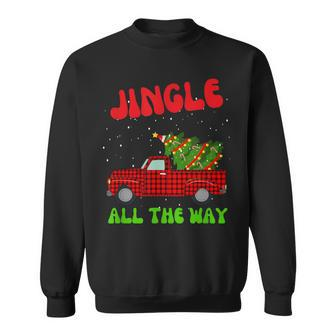 Jingle All The Way Xmas Sweatshirt | Mazezy