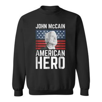John Mccain American Hero Veteran Memorial Sweatshirt - Monsterry AU
