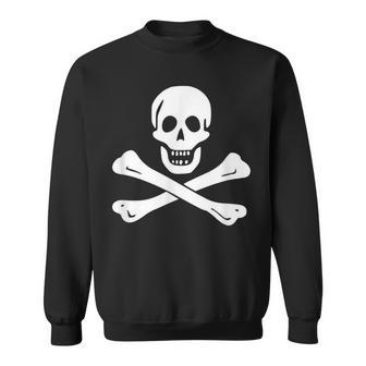 Jolly Roger Black Sam Pirate Flag Sweatshirt - Monsterry DE