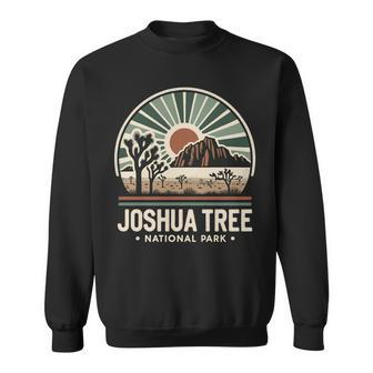 Joshua Tree National Park Retro Vintage Hike Camping Outdoor Sweatshirt - Monsterry CA