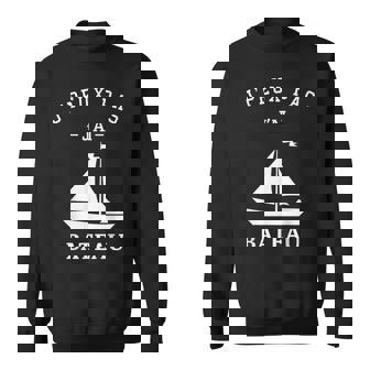 J'peux Pas J'ai Bateau Idée Cadeau Passionné Voile Drôle Sweater e - Cadeauxyz