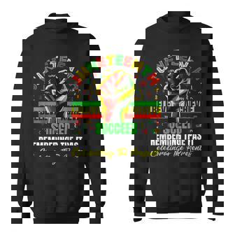 Junenth Believe Succeed Remembering The Past Affrican Sweatshirt | Mazezy