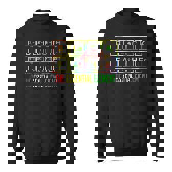 Junenth Black Father Symbol Periodic Table For Dad Sweatshirt | Mazezy
