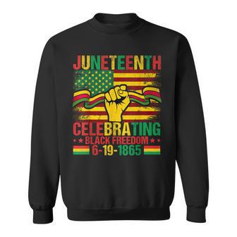 Junenth Celebrating Black Freedom 1865 African American Sweatshirt - Monsterry UK